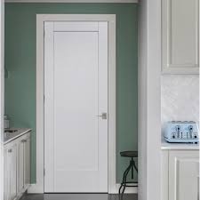 Jeld Wen 36 In X 80 In Moda Primed White 1 Panel Solid Core Wood Interior Door Slab Thdjw221100003 Wood Doors Interior Doors Interior French Doors Interior
