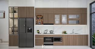 35+ Mẫu tủ bếp có bàn thờ ông Táo chuẩn phong thủy - KDesign