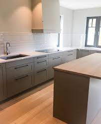 Shop our kitchen cabinets department to customize your shaker gray coordinating cabinet hardware today at the home depot. Grey Cabinets Black Hardware Living Room Grey Grey Cabinets Grey Kitchens