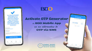 Otp staat voor 'one time password'. How To Activate Otp Generator In Bdo Mobile App Online Quick Guide