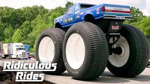 Some trucks listed as medium also are made in heavy versions. Bigfoot 5 The World S Biggest Monster Truck Ridiculous Rides Youtube