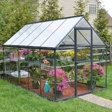 Palram Hybrid 6 Ft W X 10 Ft D Greenhouse Reviews Wayfair Polycarbonate Greenhouse Cold Frame Greenhouse Greenhouse
