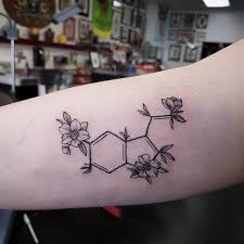 Download Pin By Zinzi On Drawing Serotonin Tattoo Molecule Tattoo Tattoos