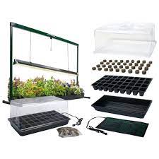 Indoor Seed Starter Plus With Jump Start Grow Light System Grow Lights Seed Starter Seed Starter Kit