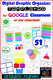 Digital Notes And Graphic Organizer Templates All Subjects Distance Learning Graphic Organizer Template Graphic Organizers Digital Interactive Notebook