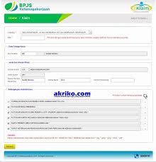 Maybe you would like to learn more about one of these? Cara Klaim Bpjs Secara Online Atau E Klaim Akriko Com