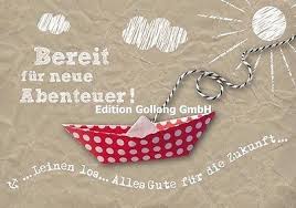 Grusskarte Bereit Fur Neue Abenteuer Abschied Kollege 12 5x18 5 Doppelkarte Ebay Geschenke Zum Abschied Karten Basteln Abschied Abschiedsgeschenk Basteln