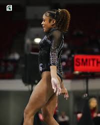 Can&rsquo;t help but smile when watching Nikki Smith 🤩 , #GoGreen | Michigan  State Gymnastics | Facebook