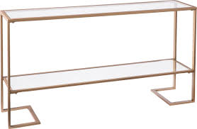 Hasse Gold Console Table Rooms To Go Furniture Living Room Table Living Room Table Sets