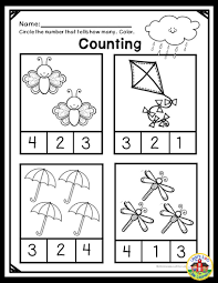Spring Math Preschool Printables Spring Math Preschool Spring Math Preschool Math Worksheets