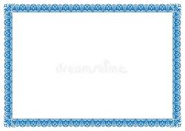 Blue Border For Certificate Or Page Book Border Frame Stock Vector Illustration Of Frames Style 112791771 Ie8 highlights the image with a blue border. blue border for certificate or page