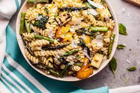 Grilled Summer Vegetable Pasta Salad Salt Lavender