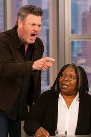 The second Whoopi Goldberg shouted, “CUT IT! GET HIM OFF MY SET!” — it was  already too late. Blake Shelton had just turned The View into ground zero  for live-television chaos, and