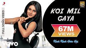 Hindi movie featuring kajol, shah rukh khan, rani mukerji, salman khan and music by jatin pandit, lalit pandit. Koi Mil Gaya Full Video Kuch Kuch Hota Hai Shah Rukh Khan Kajol Rani Udit Narayan Youtube