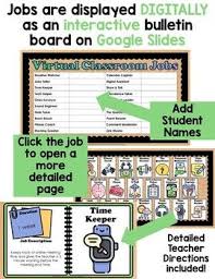 Virtual Jobs For Online Classrooms Digital By Erintegration Teachers Pay Teachers Interactive Bulletin Board Online Classroom Virtual Jobs