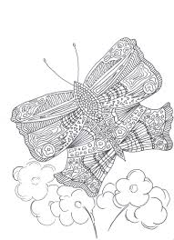 Coloringges free summer for adultsgess elegant inspirational galleryge to print of. Summer Butterfly Adult Coloring Page Thriftyfun