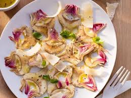 Carpaccio D Artichauts Poivrade Et Parmesan Recette Recette Entree Froide Recettes De Cuisine Artichaut