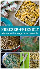 Make Ahead Jimmy Dean Italian Sausage Pasta Casserole For Busy Nights Recipe Jimmy Dean Sausage Recipes Italian Sausage Pasta Italian Sausage