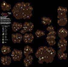 Chrono Trigger - Reptite Lair (65,000,000 BC) Super Nintendo SNES Map