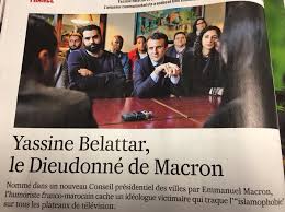 Résultat de recherche d'images pour "belattar Macron"