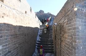 Stone steps on the Great Wall