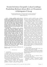 Batasan suatu sistem menunjukkan ruang lingkup dari sistem tersebut. Https Media Neliti Com Media Publications 144310 Id Sistem Informasi Geografis Lokasi Lembag Pdf