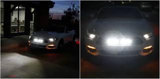 Behind Grille Mount 20 Led Ultra Slim Light Bar Kit For 2015 Up Ford Mustang 1 54w Led Lightbar Inside Grill Mounting Brackets Wiring Switch Led Light Bars Ford Mustang Off