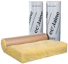Rouleau laine de verre Isover Combles perdus kraft