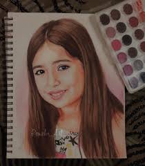 Finished a commission watercolor. Such a sweet face....🥰