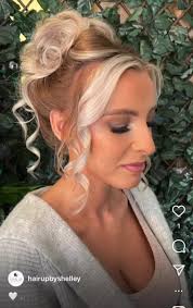 Beautiful hair up for Becca Wheeler yesterday. It’s always a pleasure to  transform your hair 🤍 , Make up by the talented Steph Griffiths ✨ * I do  not own the rights to this music