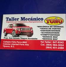 Taller mecánico Toño y autopartes