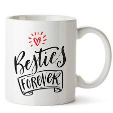 Whether it's your mom, your wife, your sister, your daughter, or your best friend, she'll be thrilled you celebrated her special day with a gift as surprising and special as she is. Besties Forever Coffee Mug For Best Friend Birthday Gifts For Best Friend Woman Best Friends Female Sister Cute Coffee Cup Gift Ideas For Bestfriend Bff Sisters Friendship Gifts For Women