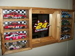 This nascar diecast display case can be used to display 1/24 dragster and many other items. Jeff Gordon 1 24 Scale Die Cast Display Cabinet Nascar With Mirror Holds 8 New Display Cabinet Cabinet Nascar