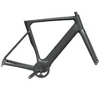 Cuadro de bicicleta eléctrica de carretera de carbono ligero Bafang 700c