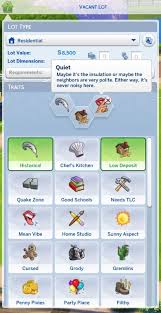 If there is one thing we love about the sims 4 is the originality and dedication of the mod creators! Mod The Sims Unlocked Lot Traits By Dorsal Axe Sims 4 Downloads Check More At Http Sims4downloads Net Mod The Sims Sims 4 Traits Sims 4 Sims 4 Game Mods