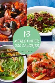 Meals Under 200 Calories For Calorie Controlled Diets In 2020 Healthy Low Calorie Meals Meals Under 200 Calories Diet Recipes Low Calorie