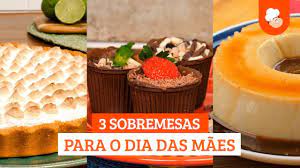 Endereços listados a seguir oferecem delivery ou retirada no local. Sobremesas Para O Dia Das Maes Receitas Tudogostoso Youtube