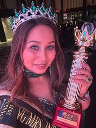 Innerwheel member wins Mrs India Empress title