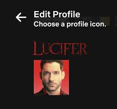 Literally my fave show atm. Netflix Queue Sur Twitter The Devil Made Me Do It Lucifer Fans You Can Now Officially Change Your Netflix Profile Icon To Someone A Little More Sinister Https T Co Gojjrgkhuy