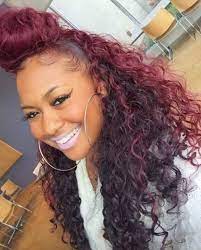 Top 10 Wine Red Hairstyles For Black Women 2015 Hair Styles Curly Hair Styles Hair