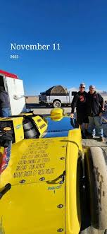 El Mirage @dgheaders_dom my cousins Dominic and Mike Granata, #family,  #landspeedrecord, #landspeedracing