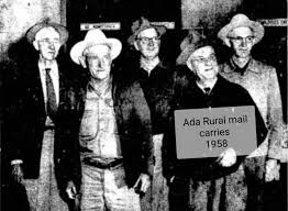 Ada Oklahoma Post Office Rural Carriers 1954 Old Post Office Pontotoc Rural Carrier