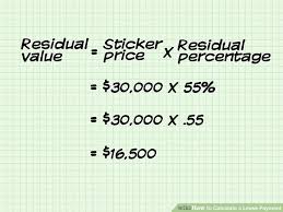 How To Calculate A Lease Payment 12 Steps With Pictures