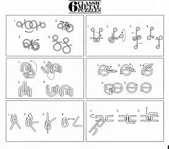 Find listed below puzzle solutions to wooden and metal brain teaser puzzles, we have sold past and present. Six Classic Metal Puzzles Solution 3d Brain Teasers Metal Puzzles Brain Teasers 3d Brain