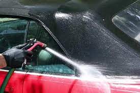 How To Clean Your Convertible Top Convertible Top Care Tips Cj Pony Parts Convertible Top Care Convertible Top Pony Car