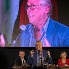 Au faux procès des Verts pour dire adieu à Cohn-Bendit : "Si j'étais à  votre place, je serais triste"