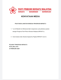It is currently the largest political party in sarawak. Mahathir Resigns As Chairman Of His Political Party Mothership Sg News From Singapore Asia And Around The World