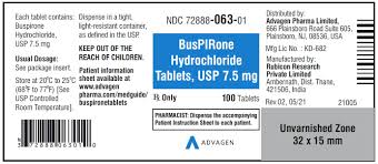 Buspirone Tablet Uses Benefits and Symptoms Side Effects