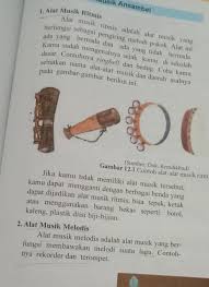 Alat musik ini memiliki berbagai macam caranya, sebagai contoh: Musik Ansambel Dibagi Menjadi 2 Yaitu Brainly Co Id