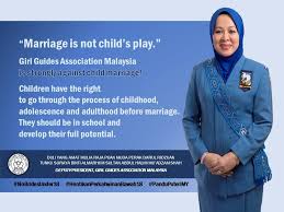 Raja jaafar, raja muda raja nazhatul shima, raja puan besar. Marriage Is Not Child S Play Children Have The Right To Go Through The Process Of Childhood Adolescence And Adulthood Before Marriage They Should Be In School And Develop Their Full Potential Today